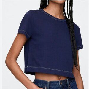 Gap Organic Cotton VintageSoft Crop T-Shirt